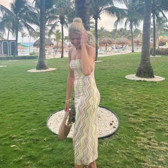 ZARA BLOGGERS’ FAVORITE STRAPLESS TULLE DRESS - Picture 5 of 16